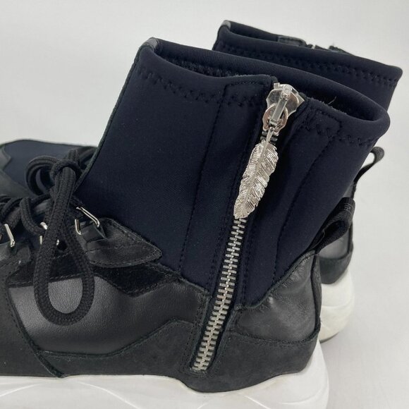 Buscemi women’s high top zip Run 1 2018 runners - Picture 4 of 16